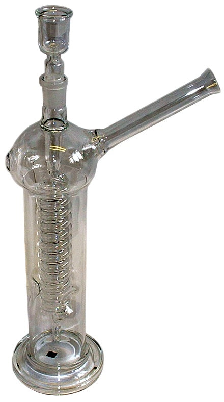 Glass Spiral Bong M23 large with box