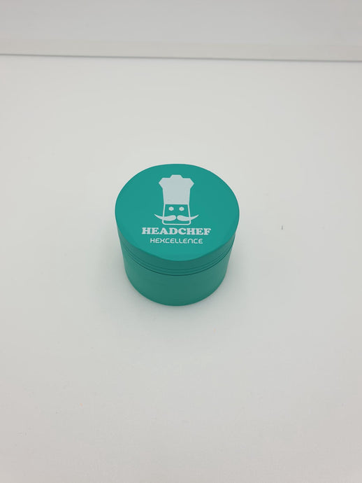 Cheeky One HEXCELLENCE SILK TOUCH 55mm 4 Part Grinder TEAL