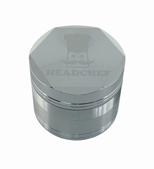 Cheeky One HEXCELLENCE  55mm 4 Part Grinder  SILVER