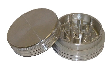 2 piece 63mm Aluminium Grinder with Magnet