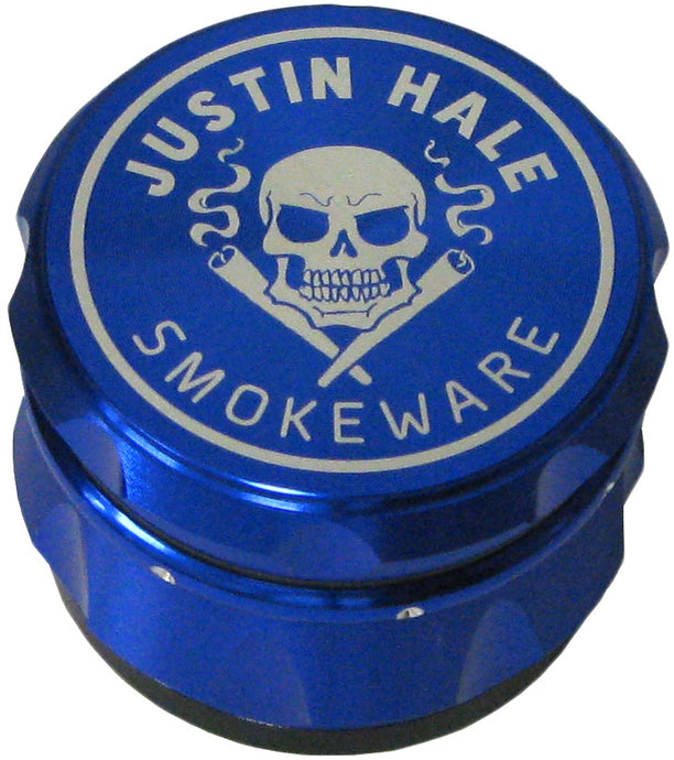 Justin Hale 4part 50mm GRIPPA Grinder BLUE