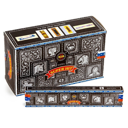 Superhit Incense (12 x 15g packs per box)