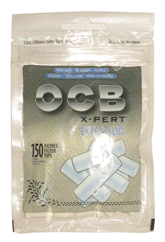 OCB XPert Ultra Slim Filters (Box of 10 packs  150 per pack)