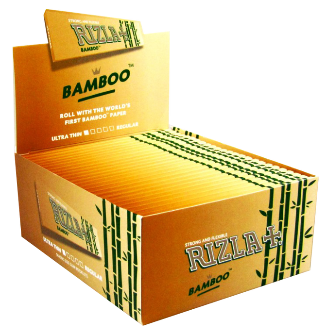 Rizla Kingsize Ultra Slim Bamboo Papers (Box of 50 Packs)