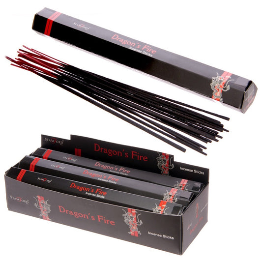 Stamford Black Incense  Dragons Fire (6 x 15 sticks)