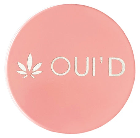 OUID Ceramiccoated Grinder 4 Part 63mm Pink