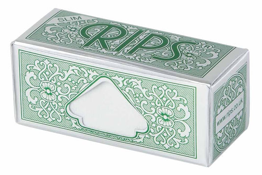 Green Rips Papers (Box of 24 Packs)