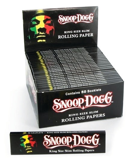 Snoop Dog Kingsize Rolling Papers (Box of 50 Packs)